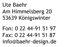 Ute Baehr, 53639 Königswinter